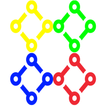 1 Dot 2 Lines - Draw and Drag a stroke to Connect.