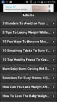 How To Lose Pregnancy Weight 2 screenshot 2