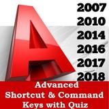 AutoCAD Shortcuts Keys 3D & 2D Commands ícone