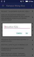 Ilmu Hikmah Kampus Wong Alus تصوير الشاشة 2