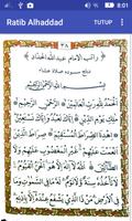 Ratib Al-Haddad  dengan Dalil الملصق