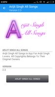 Arijit Singh All Songs capture d'écran 1