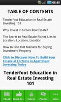 Real Estate Investment Secrets capture d'écran 1