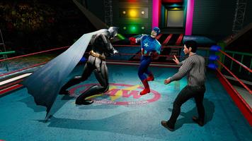 برنامه‌نما Superhero Wrestling Battle Arena Ring Fighting عکس از صفحه
