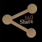 360 Share icône