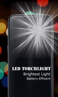Super Bright LED Flashlight - Blue Torch Flashing اسکرین شاٹ 1