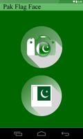 Pak Flag Face Affiche