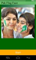 Pak Flag Face تصوير الشاشة 1