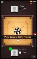 Carrom X: 3D Online Multiplaye capture d'écran 1