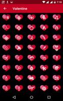 Valentine free - Icon pack capture d'écran 1