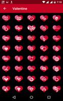 Valentine free - Icon pack capture d'écran 2