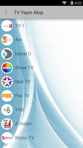 tv yayin akisi for android apk download