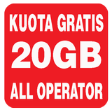 Kuota Gratis 20GB 2017 icône