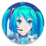 My anime girl Miku (Моя аниме девушка) simgesi