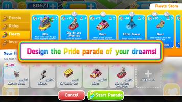 QutieLife - LGBTQ City Building Social Sim Game capture d'écran 1