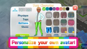 QutieLife - LGBTQ City Building Social Sim Game imagem de tela 5