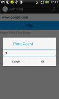 برنامه‌نما Just Ping عکس از صفحه