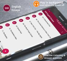 500 English Essays โปสเตอร์