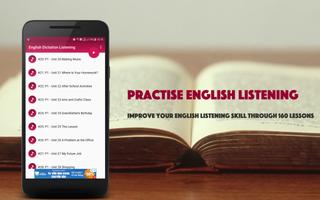 English Listening Practice Through Dictation poster