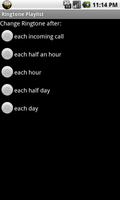 Ringtone Playlist Lite Screenshot 3