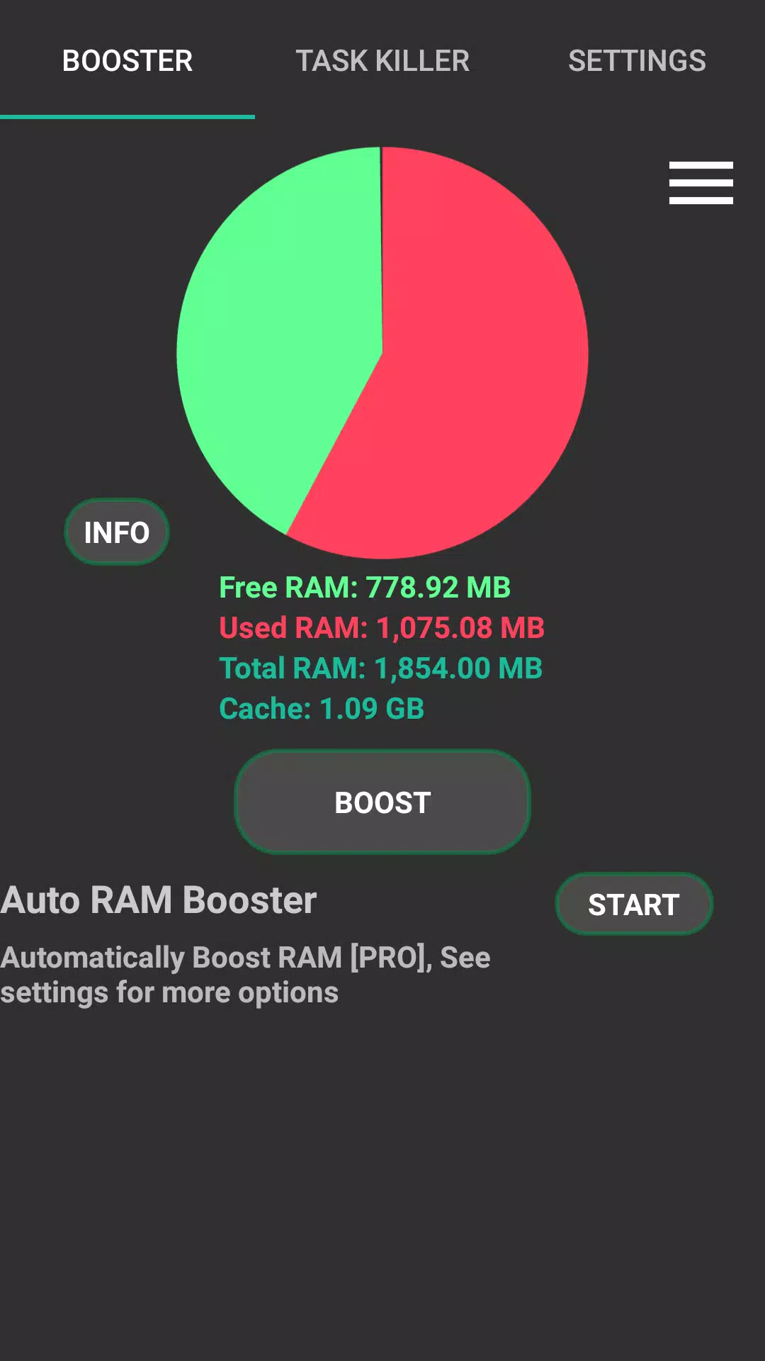 Descarga de APK de RAM Booster eXtreme