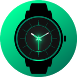Analog Glow Watch Face