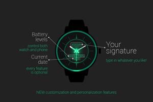 Analog Glow Watch Face bài đăng