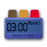 Workout Timer (Tabata + HIIT) أيقونة