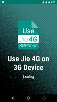 Use 4G on 3G Phone VoLTE Affiche