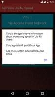 Increase Jio 4G Speed Booster screenshot 1
