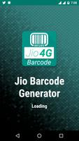 MyJio Barcode Generator plakat