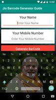 MyJio Barcode Generator screenshot 2