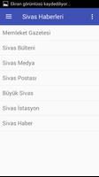 SİVAS Haberleri โปสเตอร์