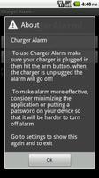 Charger Alarm Affiche