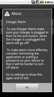 Charger Alarm capture d'écran 2