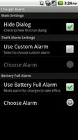 Charger Alarm capture d'écran 3