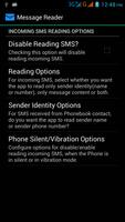 Text Message Reader تصوير الشاشة 1