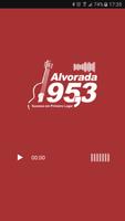 Radio Alvorada 95,3 FM الملصق