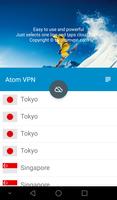 Atom VPN الملصق
