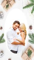 Christmas Photo Frame 4k poster