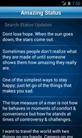 Status Quotes Collection 截图 1