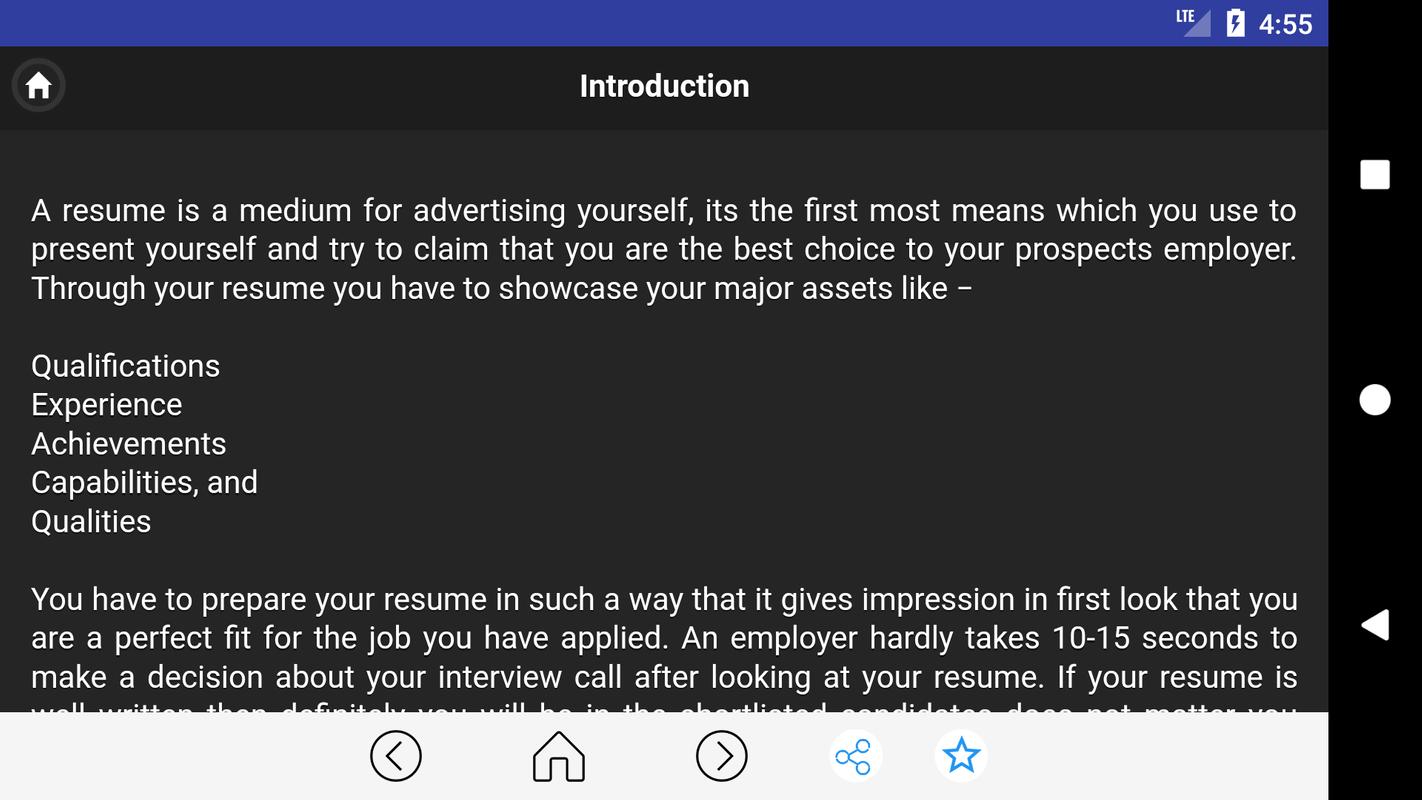 cv writing app for android apk download