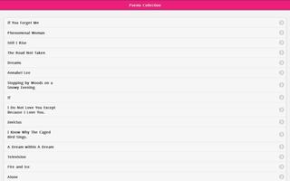 Poems Collection screenshot 3