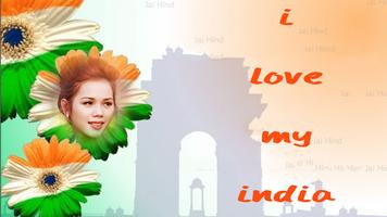 I Love My India Photo Frame captura de pantalla 1