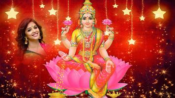 Laxmi Mata Photo Frame Affiche