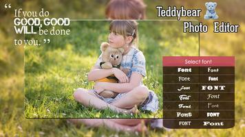 Teddy Bear Photo Editor 截圖 2