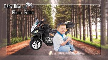 Baby Bike Photo Editor постер