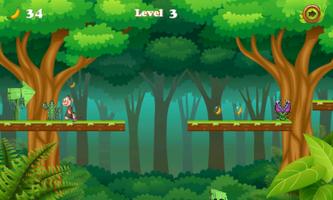 Jungle monkey running imagem de tela 2