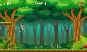 Jungle monkey running Ekran Görüntüsü 3