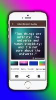 Albert Einstein Quotes, Saying & Thoughts تصوير الشاشة 2